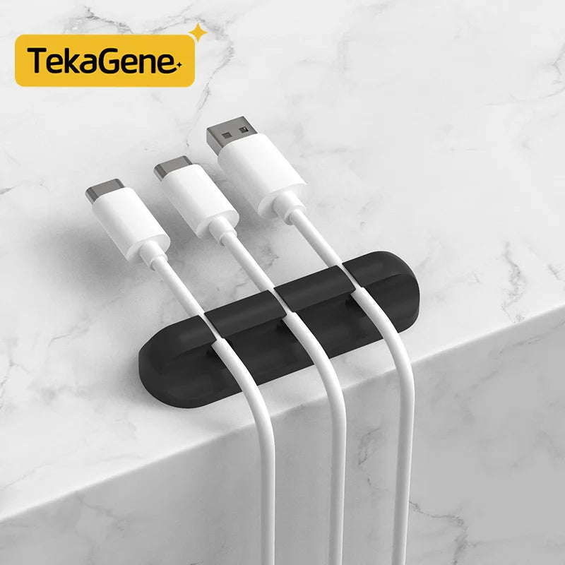 Cable Organizer Management Wire Holder Flexible for phone