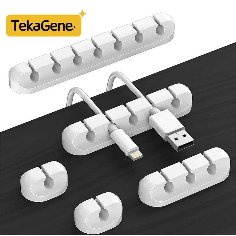 Cable Organizer Management Wire Holder Flexible for phone