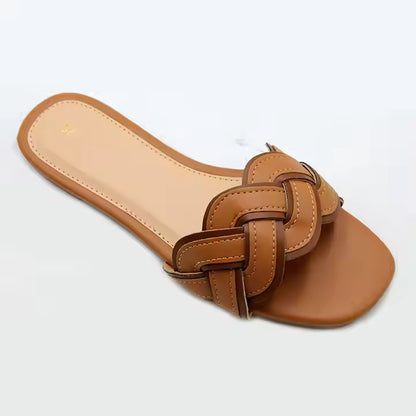 Ladies New Style Flat slippers Summer Custom Non-slip Soft Soles Comfortable Women's Shoes