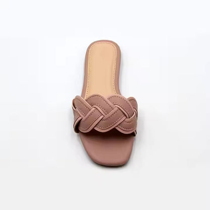 Ladies New Style Flat slippers Summer Custom Non-slip Soft Soles Comfortable Women's Shoes